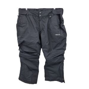 Arctix Womens Black Insulated Snow Pants Plus Petite Sz 3XP Waterproof Warm